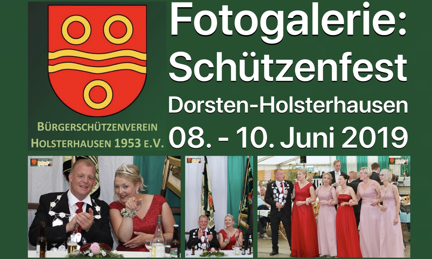 Fotogalerie: Schützenfest Holsterhausen Pfingsten 2019 (154 Bilder)