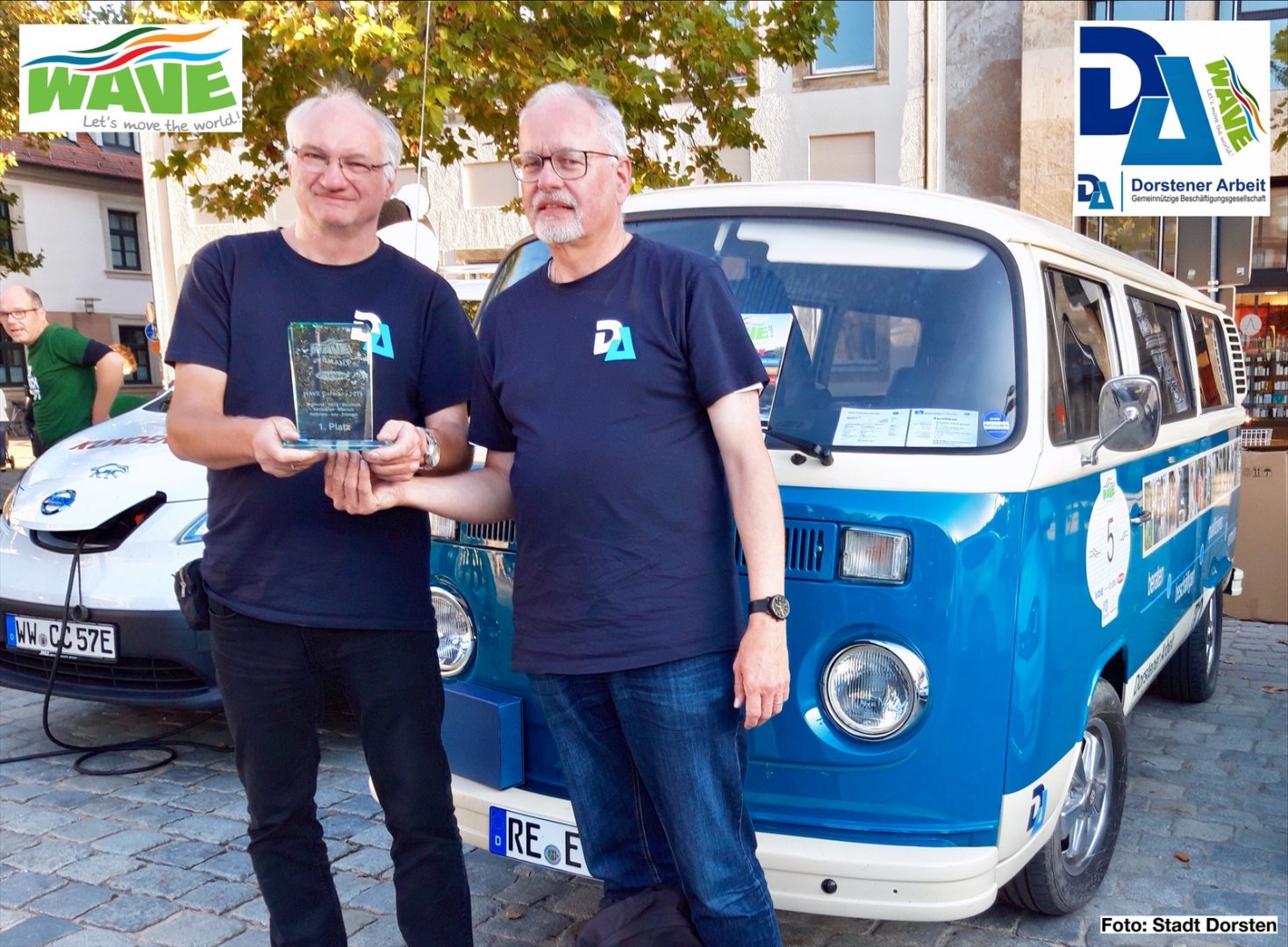 Team „Dorstener Arbeit“ gewinnt weltweit größte Elektromobil-Rallye „Wave Trophy 2019“