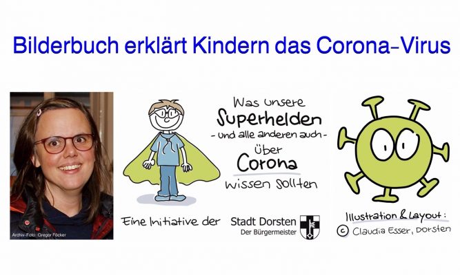 Kostenloses Bilderbuch Fur Kinder Uber Das Corona Virus Gestaltet Von Der Dorstener Illustratorin Claudia Esser Meindorsten De