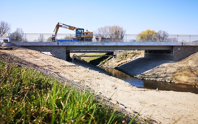 Lippeverband gibt zu Ostern neue Brücke Altendorfer Straße frei