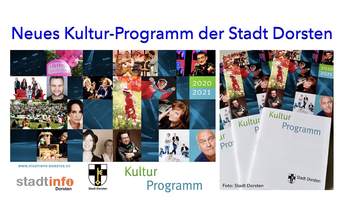 Neues Kultur-Programm der Stadt Dorsten: zahlreiche Veranstaltungen der kommenden Spielzeit 2020/21