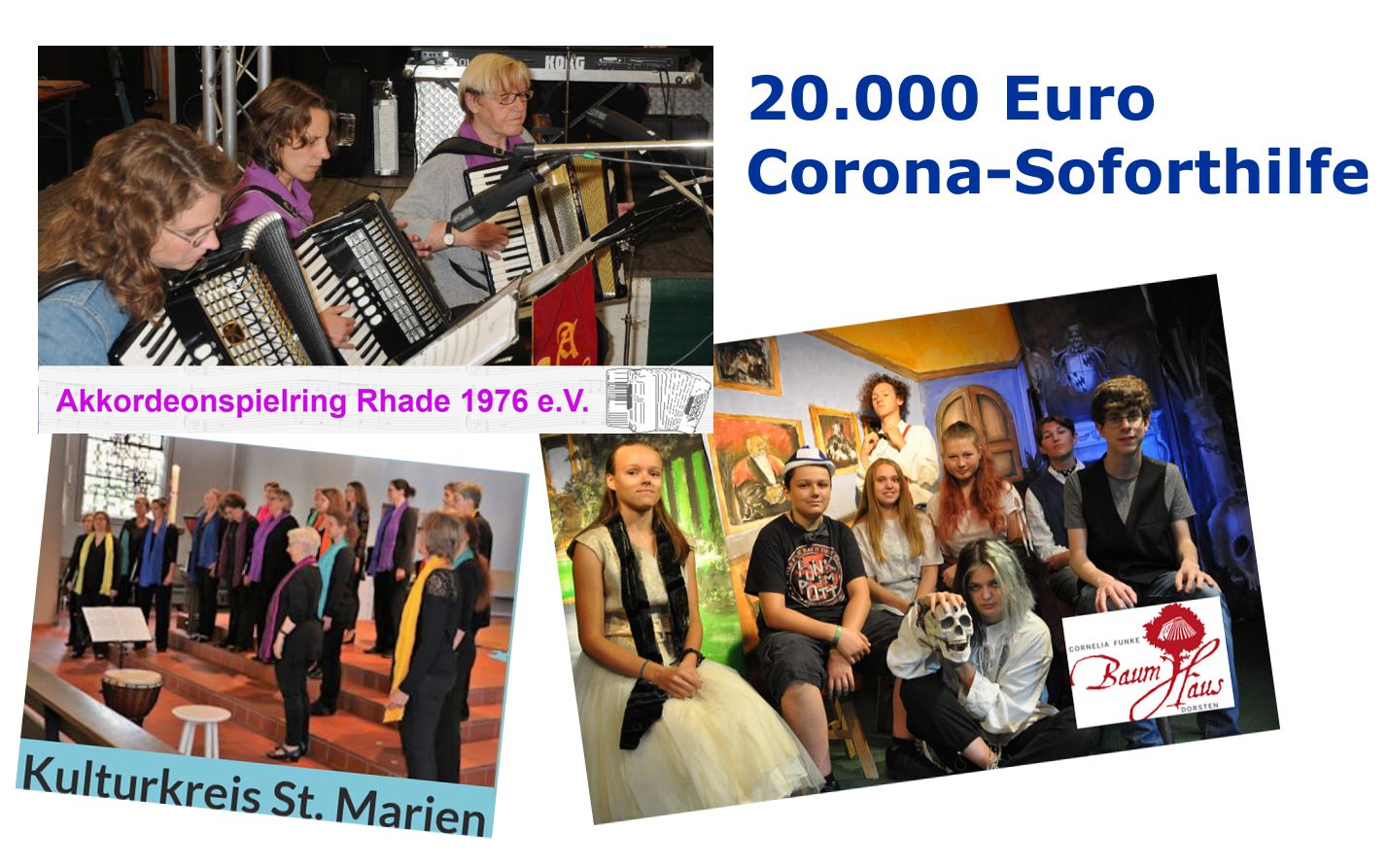 20.000 Euro Corona-Soforthilfe für Kinder- und Jugendkulturarbeit