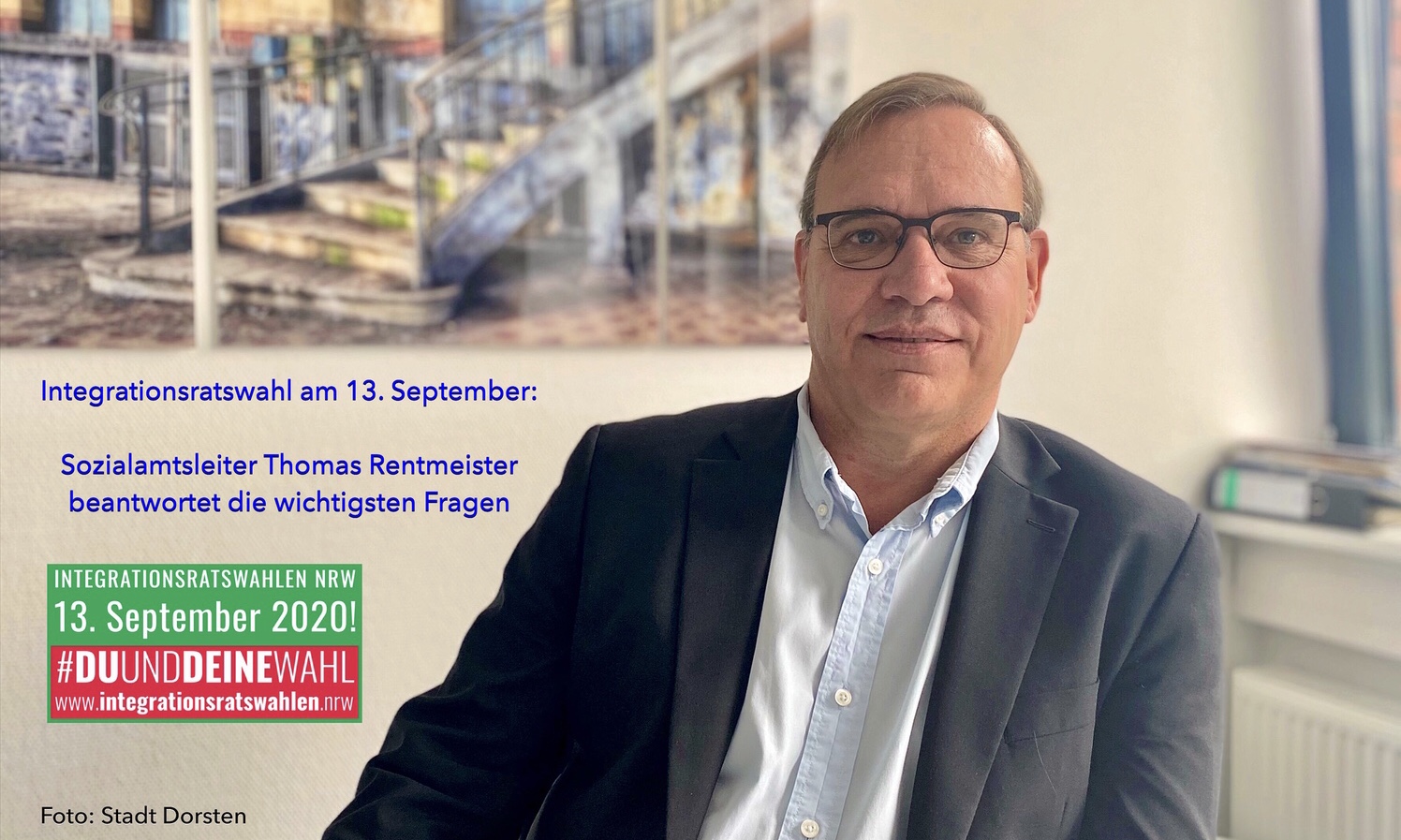 Integrationsratswahl am 13. September: Sozialamtsleiter Thomas Rentmeister beantwortet die wichtigsten Fragen