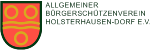 logo buergerschuetzenverein holsterh d