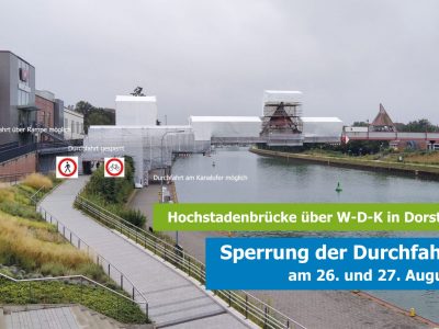 2021 08 19 WmM A4 Hochstadenbruecke Sperrung Durchfahrt wegen Strahlarbeiten Neu center top