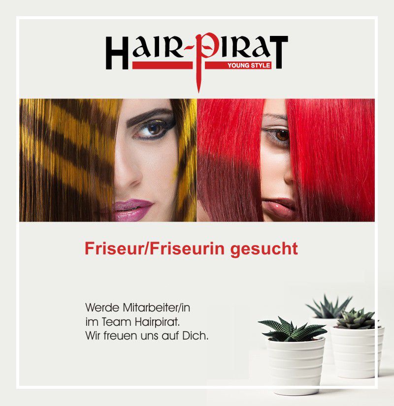 Stellenangebot Hair-Pirat Dorsten: Friseur/Friseurin gesucht