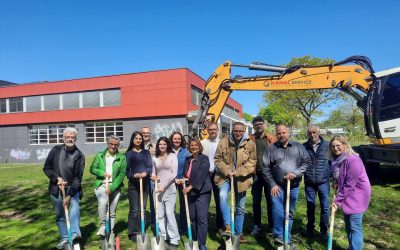 Baustart Erweiterung Neue Schule center top