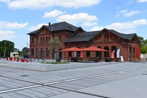 Buergerbahnhof JohannesRauPlatz Wegeverbindung Dorsten 28 06 2024 FotoStadt Dorsten Guido Bludau 37 center top