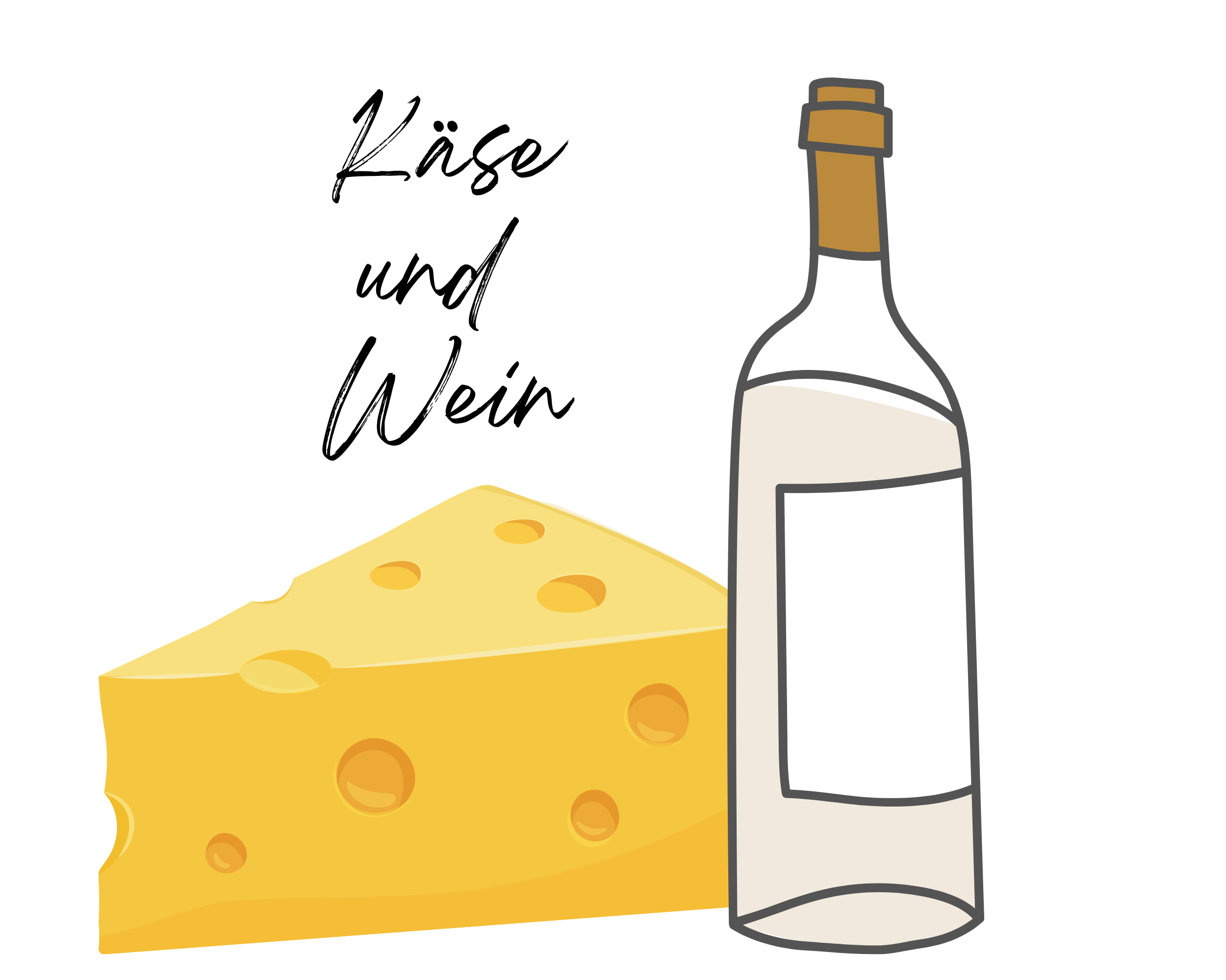 Kaese und Wein
