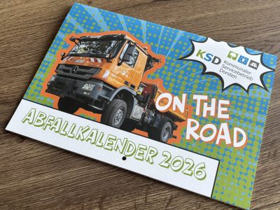 Abfallkalender center top