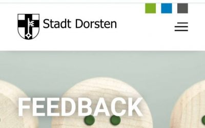 Neue Buergerapp Homepage Dorsten center top