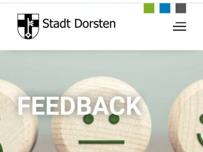 Neue Buergerapp Homepage Dorsten center top