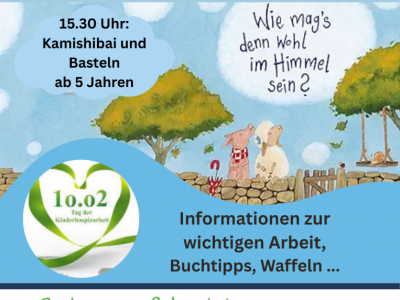 Plakat Tag der Kinderhospizarbeit center top