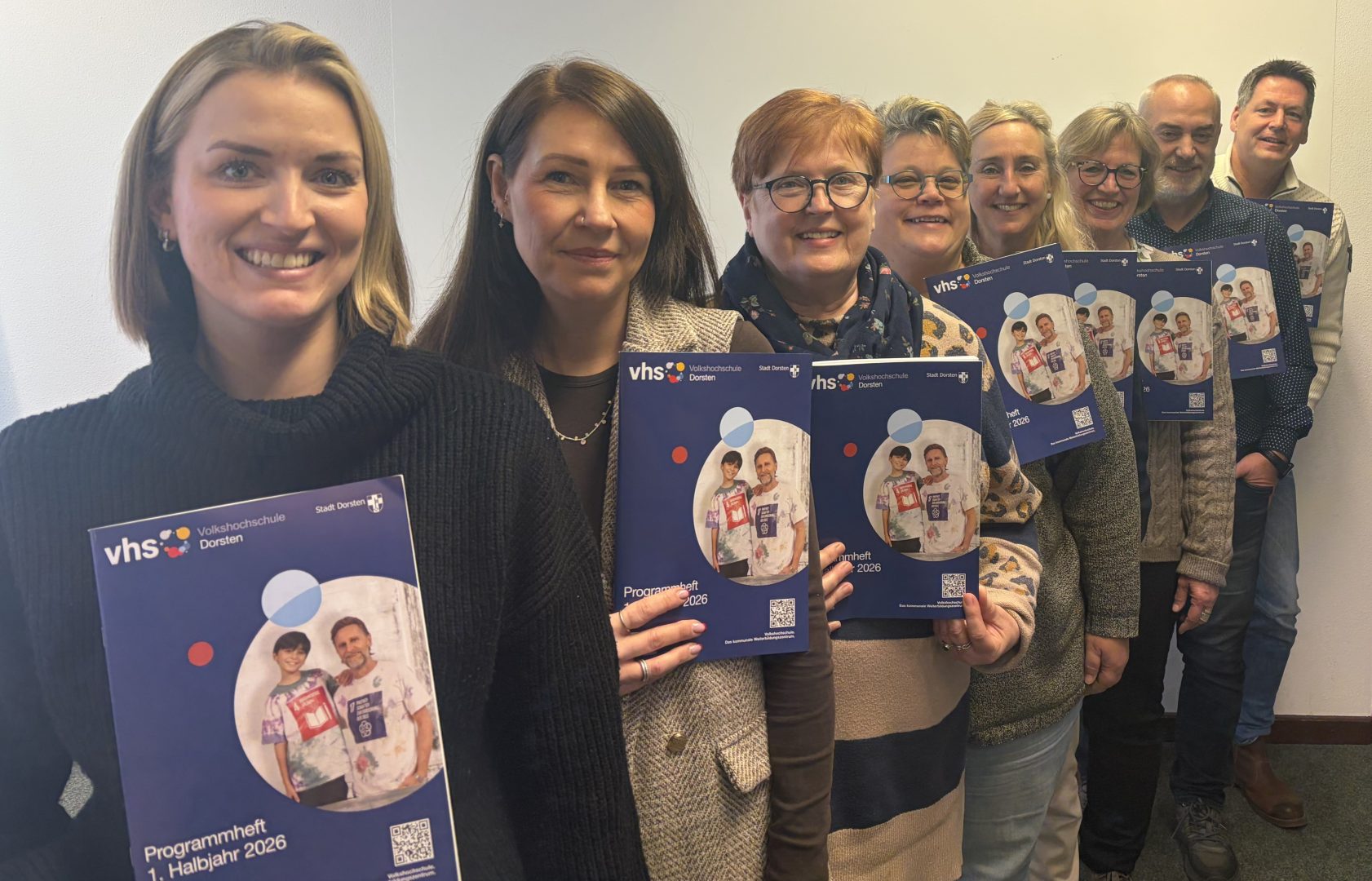 Team VHS Dorsten Sememstart Fruehjahr 2026