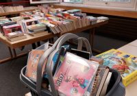 Buecherbasar Korb center top