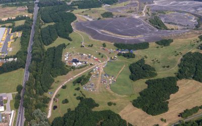 Feldmark Luftaufnahme Huerfeld Halde Dorstival 2013 07 © Stadt Dorsten Detlev Wischerhoff 8 B center top