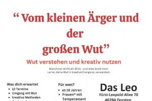 Vom kleinen Aerger und der grossen Wut weiss center top