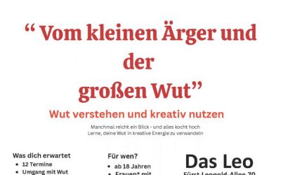 Vom kleinen Aerger und der grossen Wut weiss center top