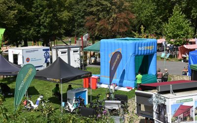 Messe Umwelt Mobilitaet Buergerpark Stadt Dorsten 25 08 2024 FotoBludau 90 center top