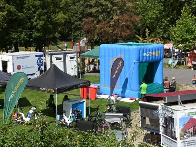 Messe Umwelt Mobilitaet Buergerpark Stadt Dorsten 25 08 2024 FotoBludau 90 center top