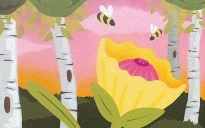 Grafik Poster Flyer center top