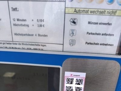 2016 06 18 Gefaelschter QR Code Parkscheinautomat NEU center top