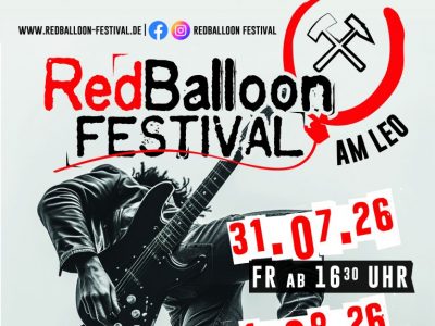 Red Balloon Plakat 2026 final center top