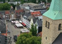 Altstadt Drohne Innenstadt Strassen Plaetze Dorsten 2025 FotoBludau 74 center top