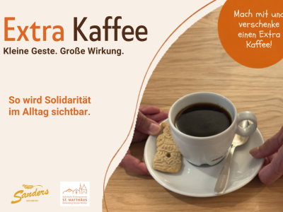 Extra Kaffee Caritas 1 center top